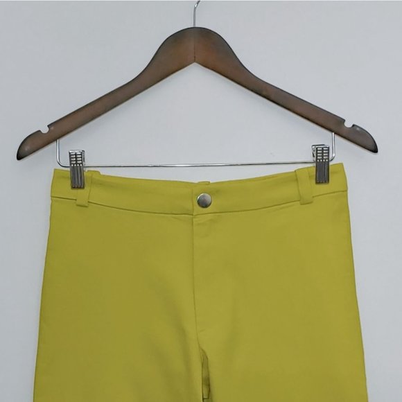 NWOT MANGO mid-rise slim fit side slit ankle pants - Picture 2 of 7